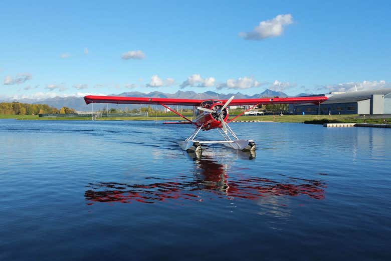 Seaplane on Lake Hood