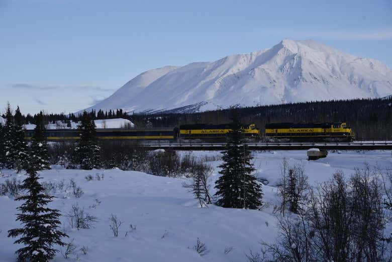 Viajaréis cómodamente por Alaska en este icónico tren