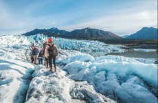 Senderismo por el glaciar Matanuska
