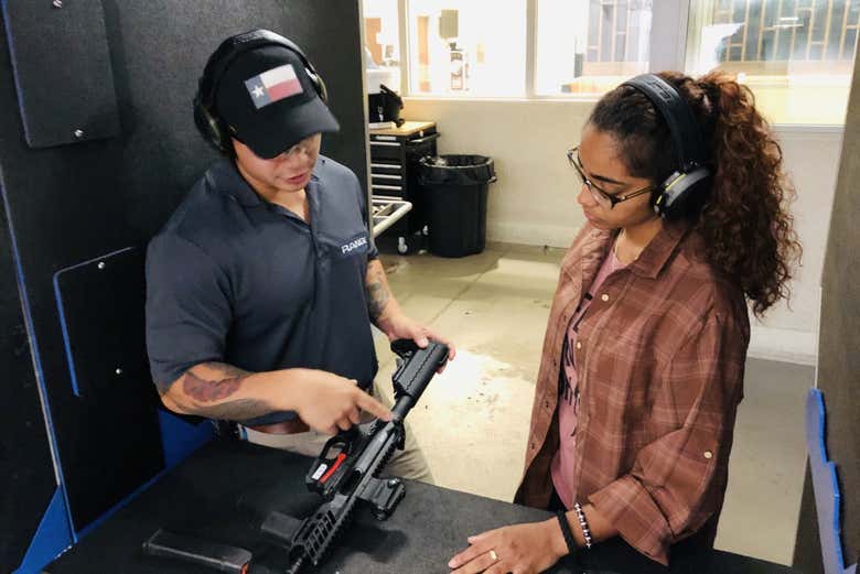 Aprendendo a utilizar as armas