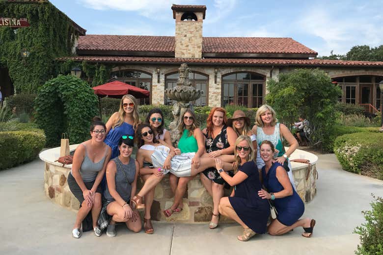 Foto em grupo em Texas Hill Country