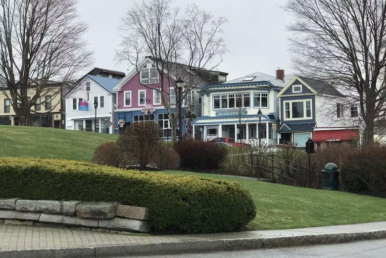 Arquitectura típica de Bar Harbor