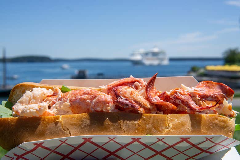 No visit to Maine is complete without a lobster roll!