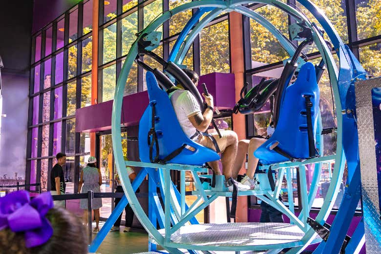 L'un des espaces du parc