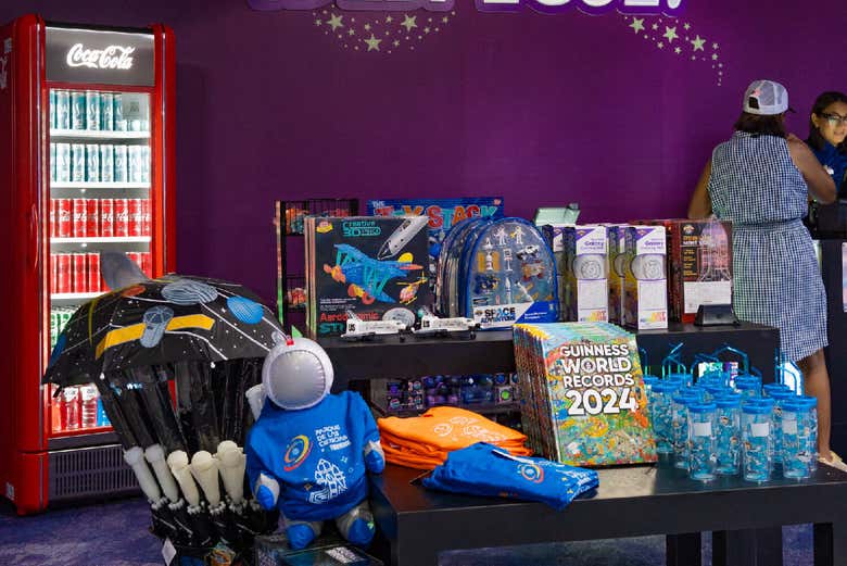L'une des boutiques du Parc des Sciences