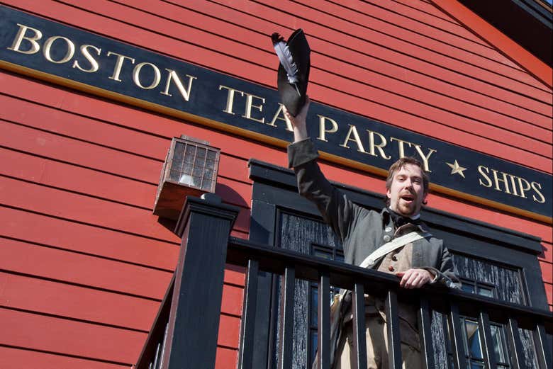 Actor at the Boston Tea Party Ships & Museum