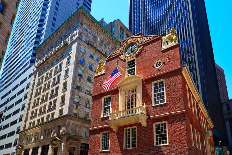 The Old State House in Boston