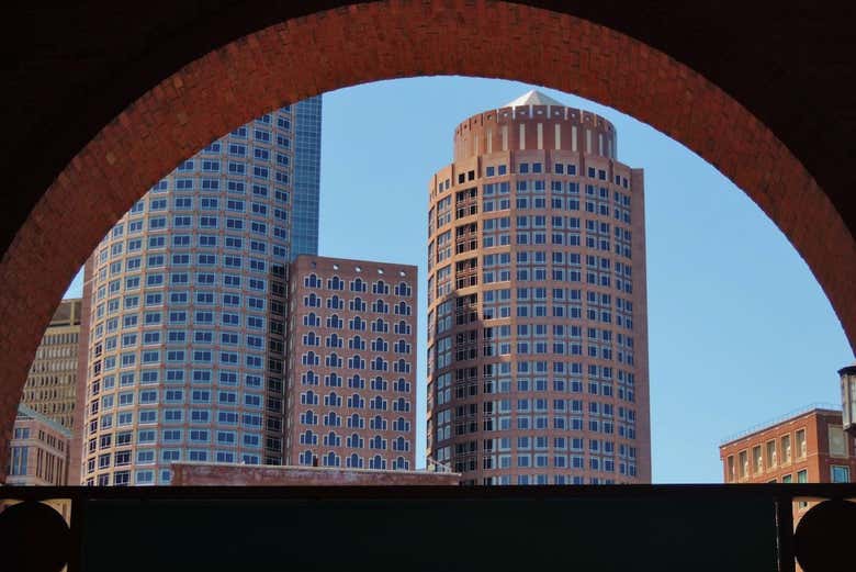 Los altos edificios de Boston