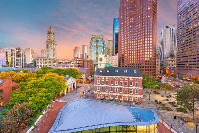 Panorámica de los mercados de Boston