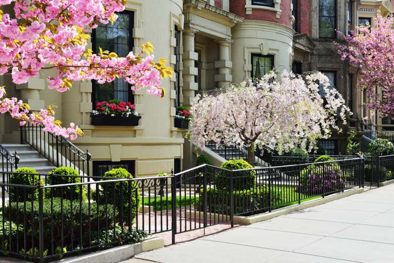 A arquitetura vitoriana do bairro Back Bay