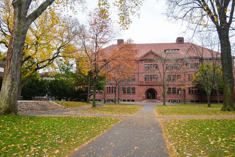 Visiting the Harvard campus