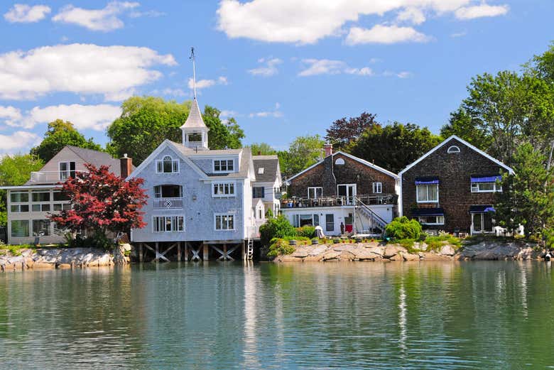 Casas en el pueblo de Kennebunkport