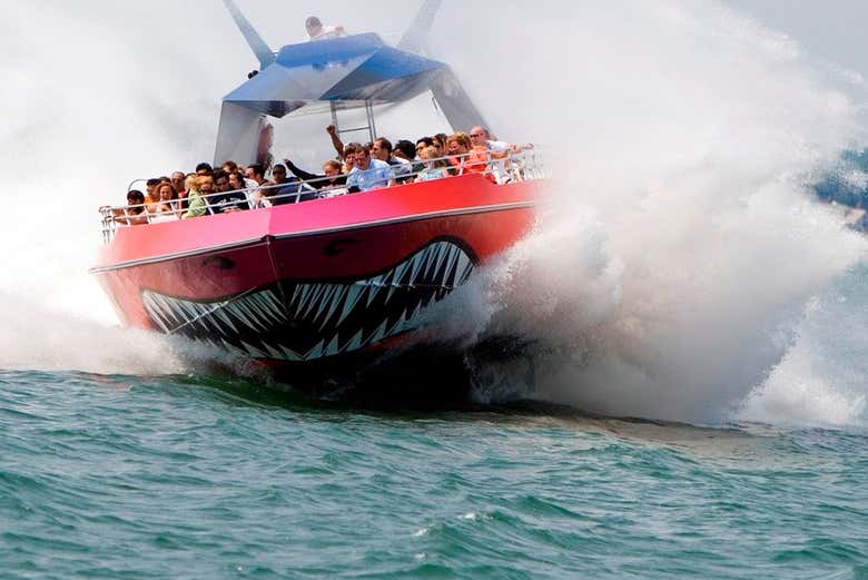 Descargando adrenalina en el Jet Boat Codzilla