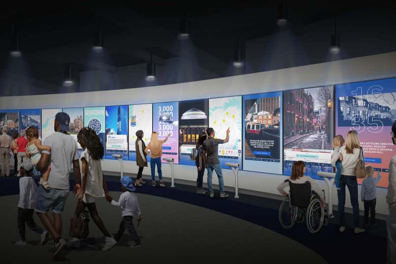One of the Prudential Center's immersive exhibitions
