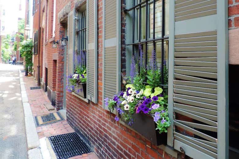 Los tradicionales edificios de Boston