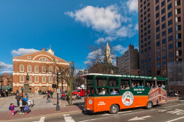 Trolebús turístico de Boston
