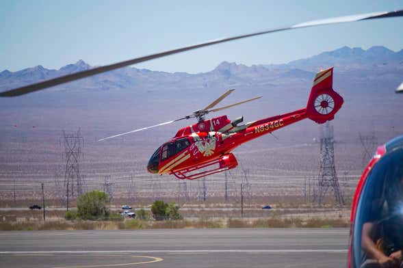Passeio de helicóptero pelo Grand Canyon