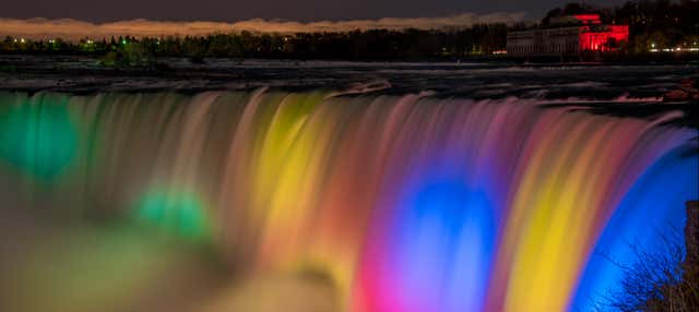 Tour nocturno por las Cataratas del Niágara