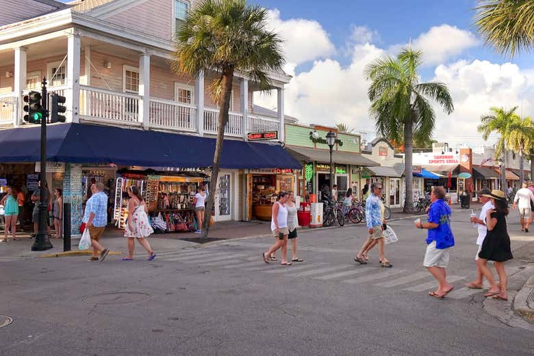Duval Street, rua comercial de Key West