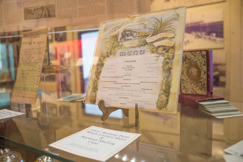 Objetos expuestos en el museo