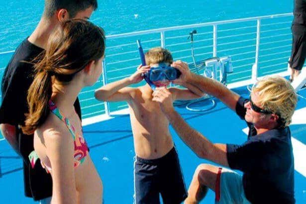 Preparando a atividade de snorkel