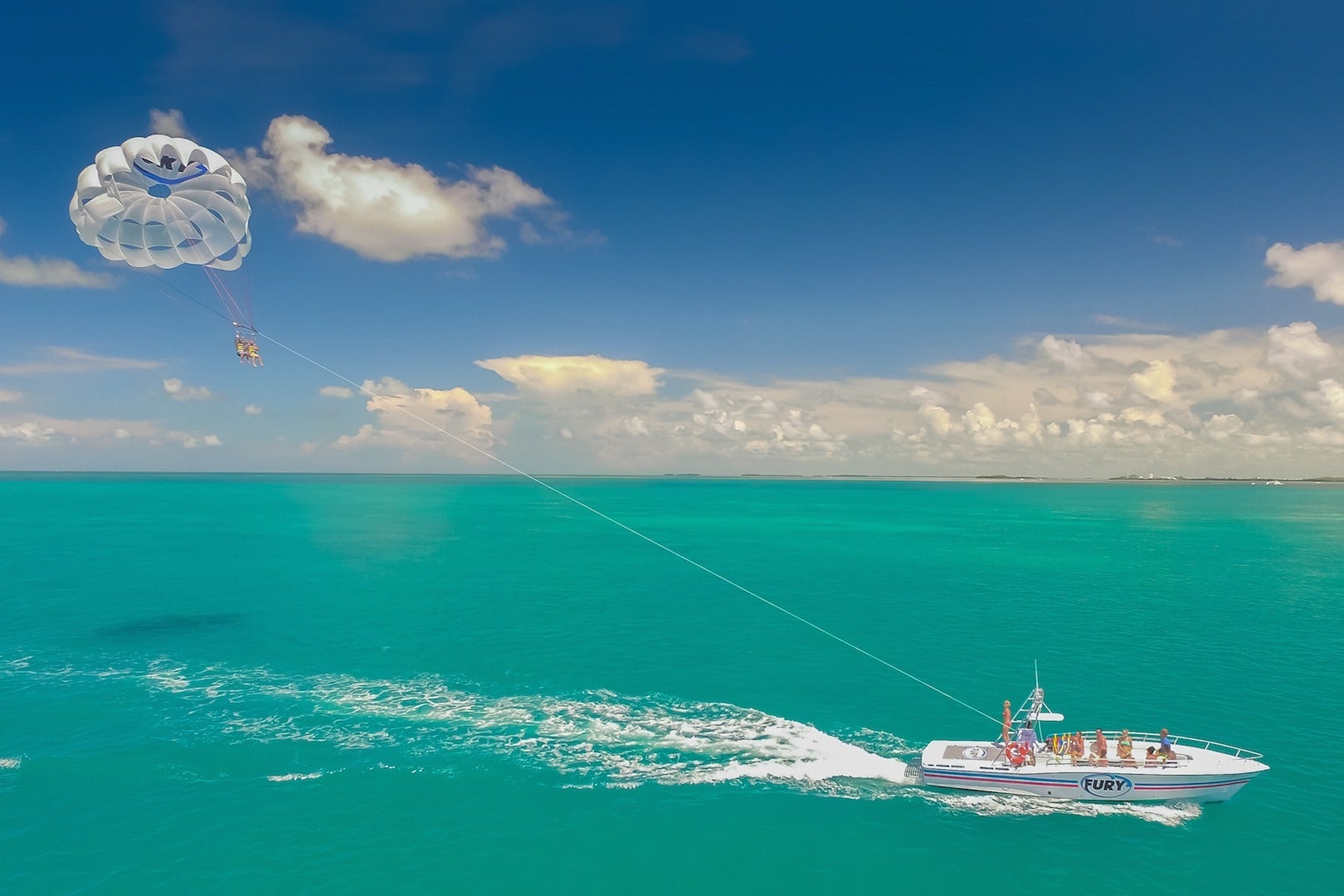 Parachute ascensionnel à Key West