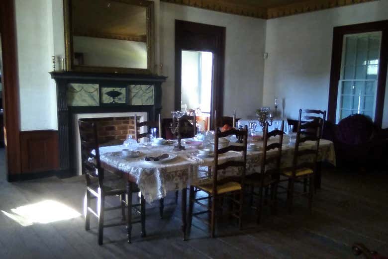 Comedor de la casa Rosedale
