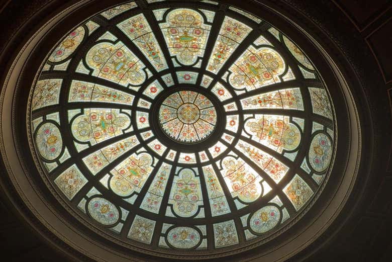Cúpula Tiffany del Chicago Cultural Center
