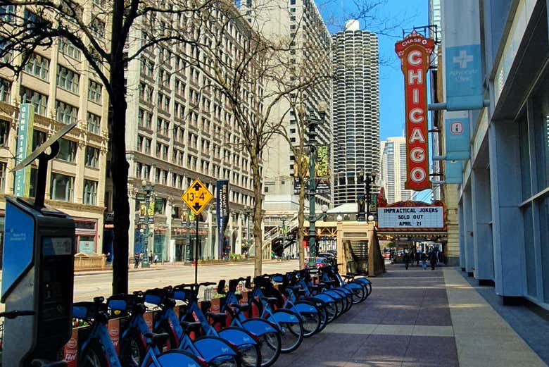 Exterior del Teatro Chicago