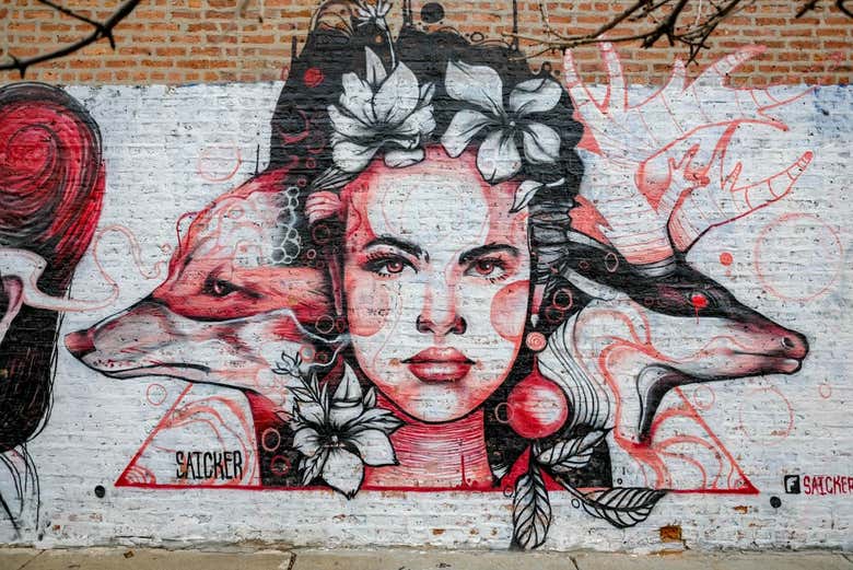 Admirez le street art de Chicago