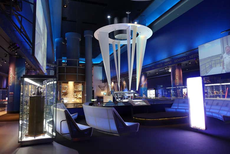 Interior del Museo de Ciencia e Industria de Chicago