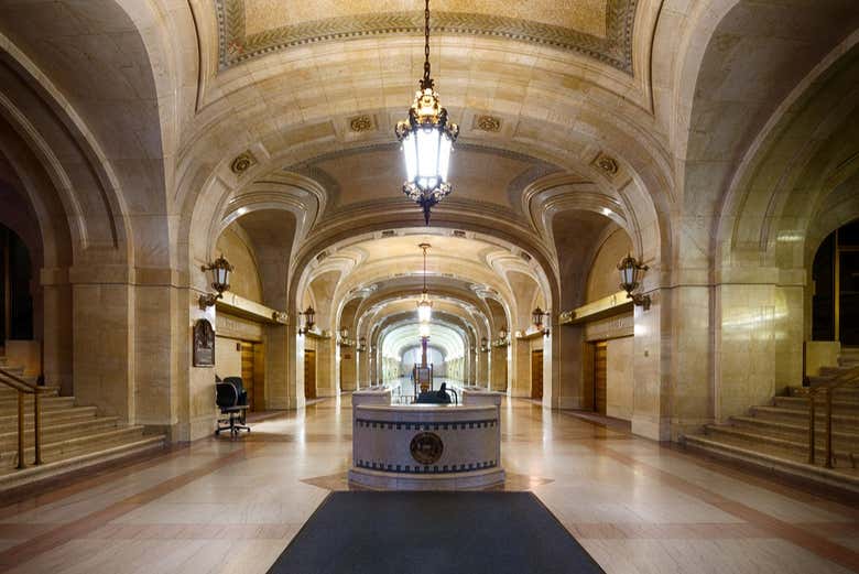 Interior da Prefeitura de Chicago