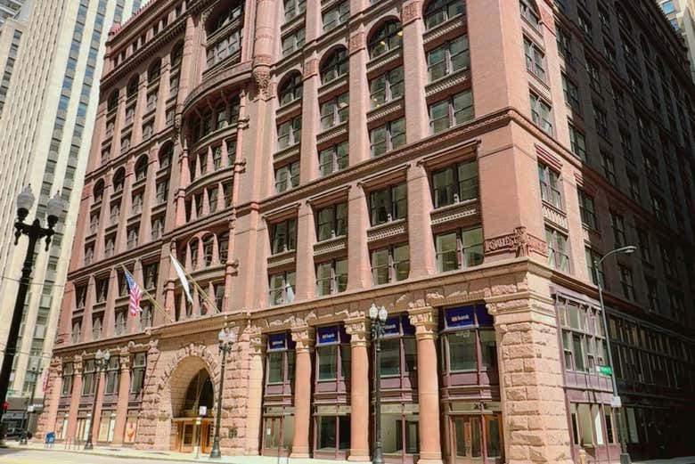 Acessaremos o Rookery Building em Chicago