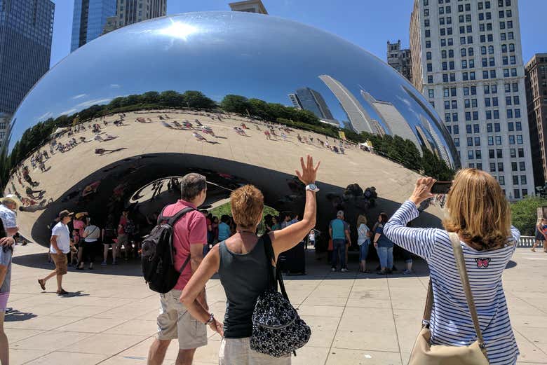 Escultura The Bean