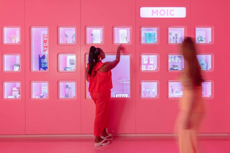Visitando um museu muito diferente