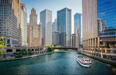 Paseo en barco por el río Chicago