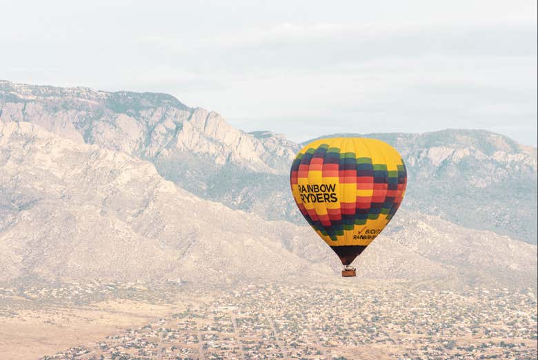 Sobrevoando Colorado Springs