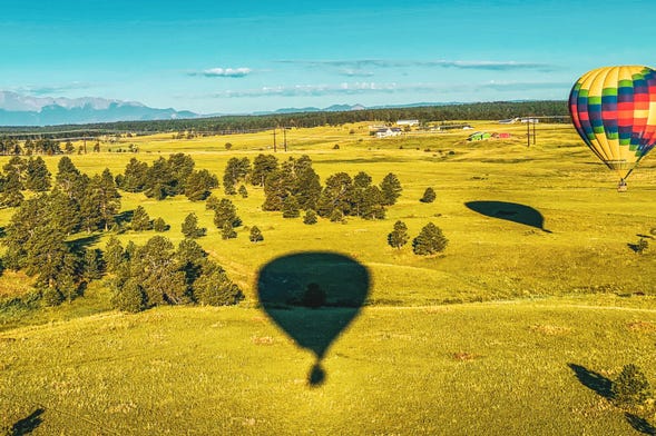 Colorado Springs Hot Air Balloon Ride