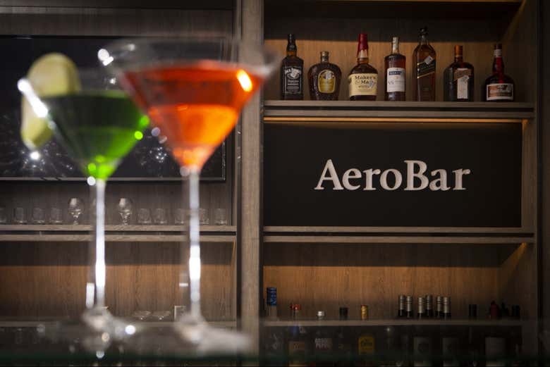 Bar de la zona VIP