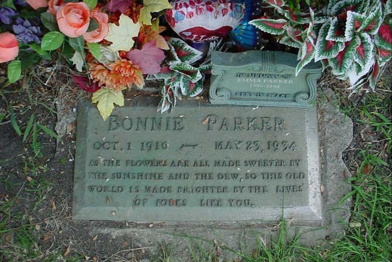 Tombe de Bonnie Parker