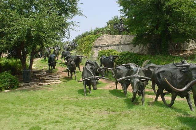 Sculptures de Cattle Drive 