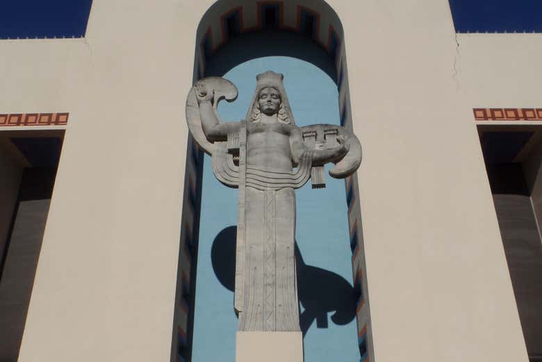 Sculpture de "España" à Fair Park