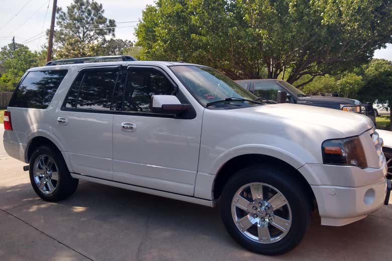 Vehículo durante el recorrido