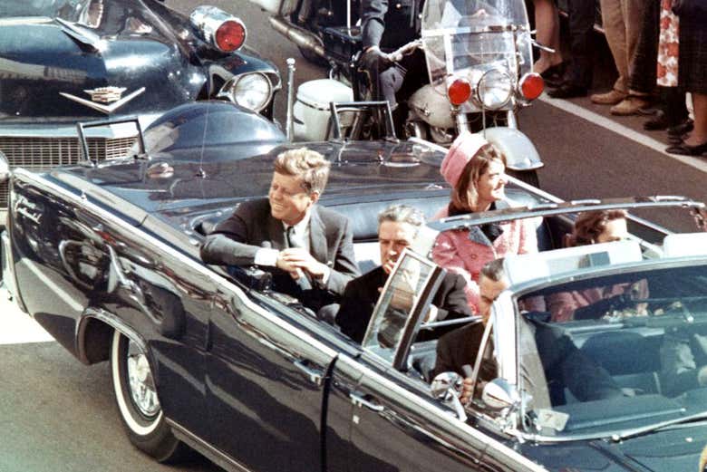 John F. Kennedy el día del asesinato