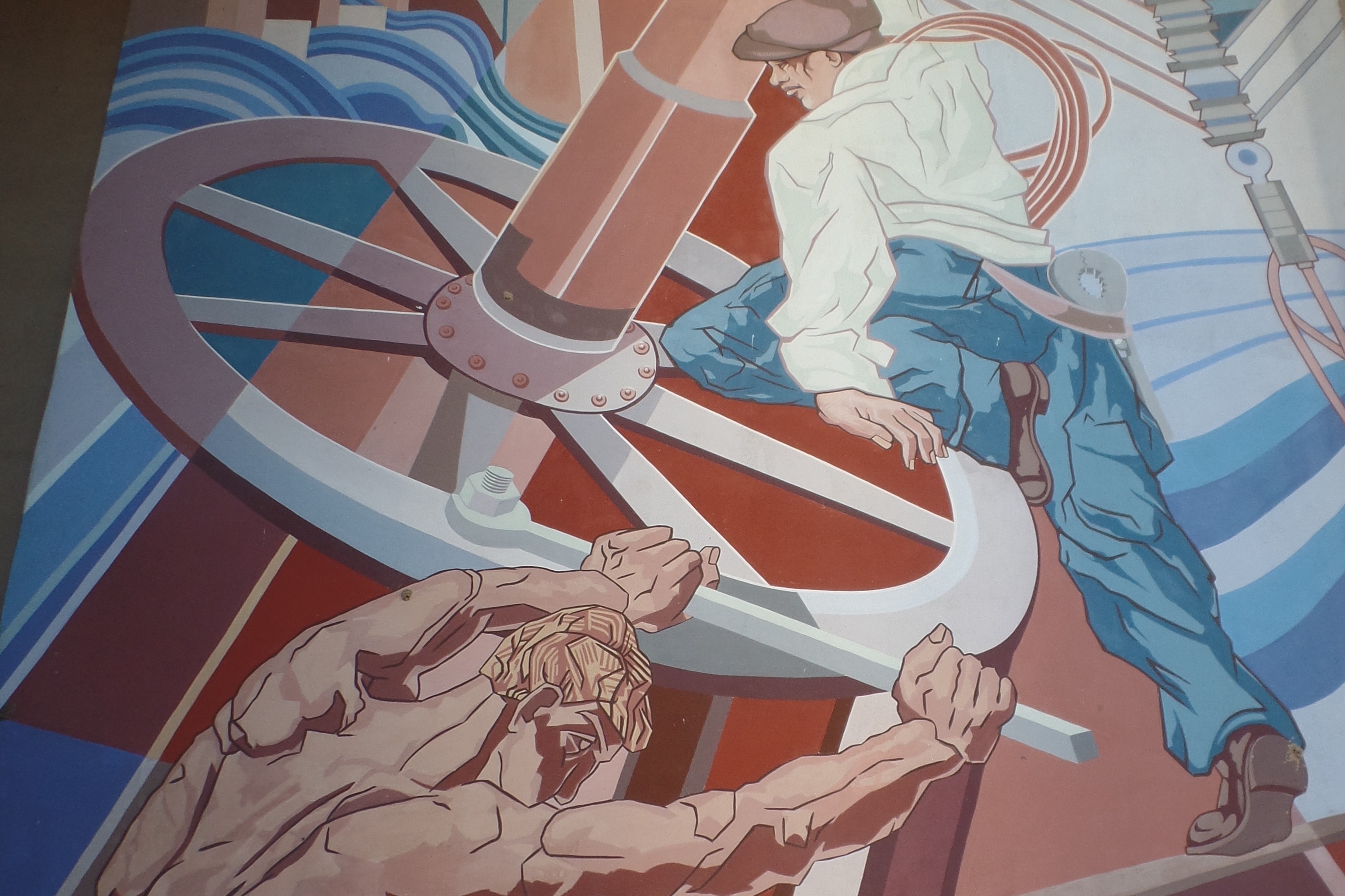 Fresque murale à Fair Park