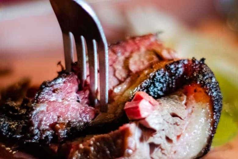 Carne suave y jugosa de Dallas