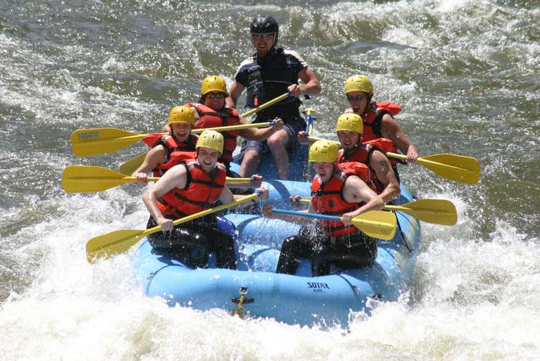 Rafting en Clear Creek, en Colorado