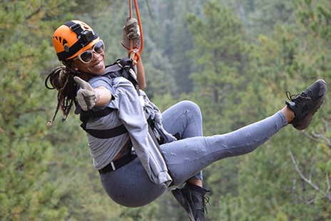 Zip line a Denver