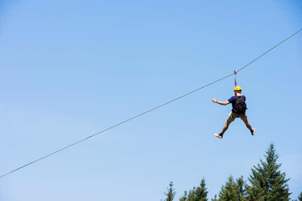 Zip line sulle Montagne Rocciose