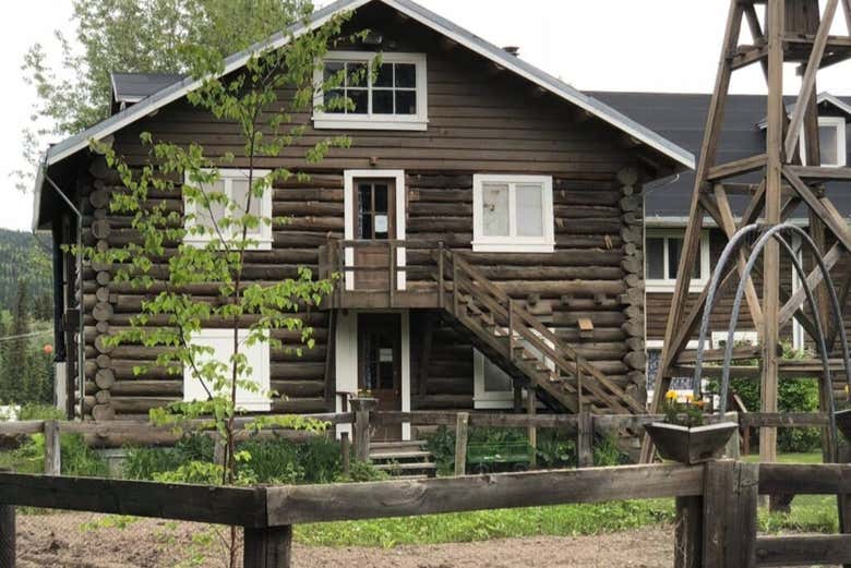 Una delle case del Big Delta State Historic Park